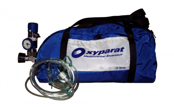 Oxyparat Mobiles Sauerstoff-Komplett-Gerät regelbar mit Tasche - Oxyparat